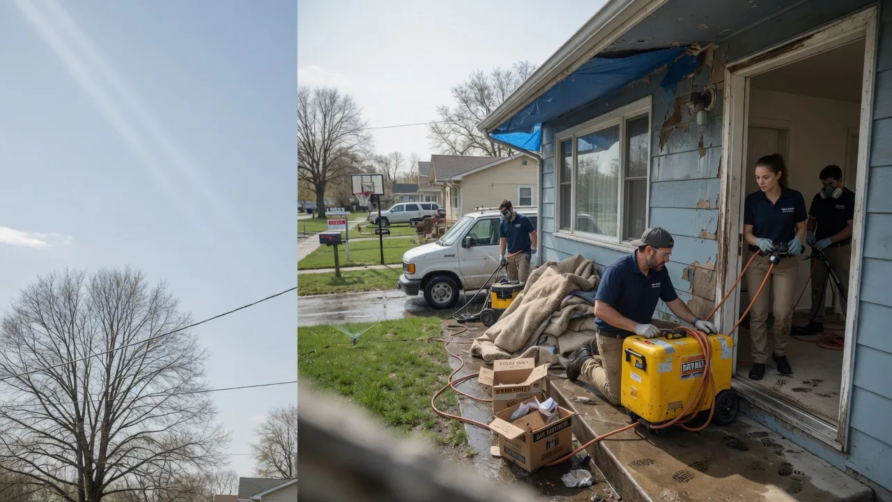 Basement Flood Cleanup in Doylestown, OH near me